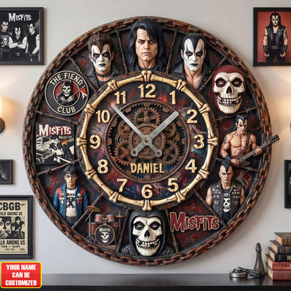 Mf Home Decorative 3D Visual Effect Acrylic Wall Clock