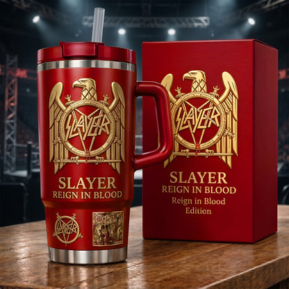 SL Reign In Blood Insulated Tumbler 30oz , SL Tumbler 40oz