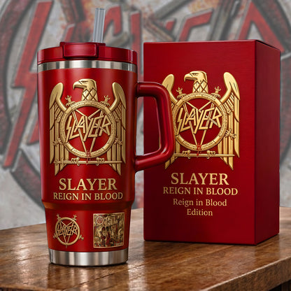 SL Reign In Blood Insulated Tumbler 30oz , SL Tumbler 40oz