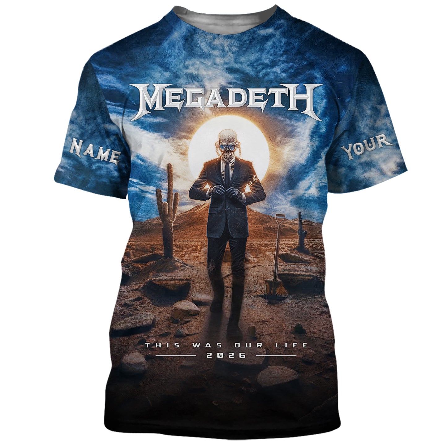 Personalized MGD Tour 2026 3D All Over Printed Unisex Shirt