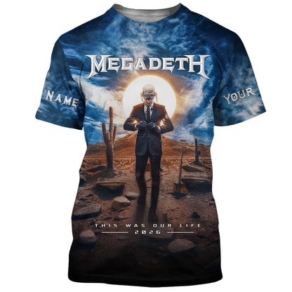 Personalized MGD Tour 2026 3D All Over Printed Unisex Shirt
