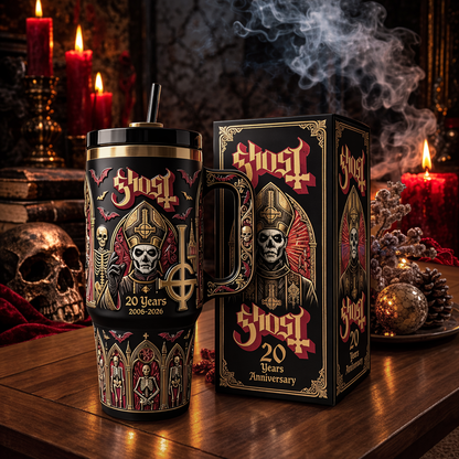 Ghost 20th Anniversary Insulated Tumbler 30oz , Ghost Tumbler 40oz
