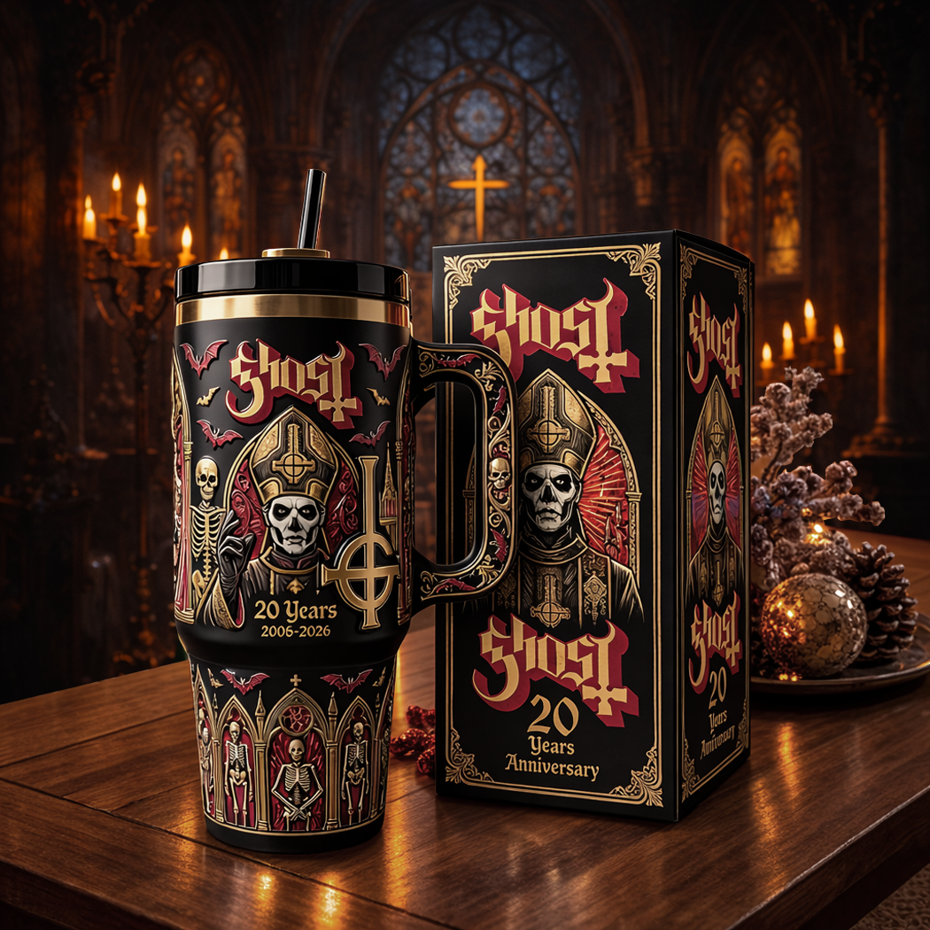 Ghost 20th Anniversary Insulated Tumbler 30oz , Ghost Tumbler 40oz