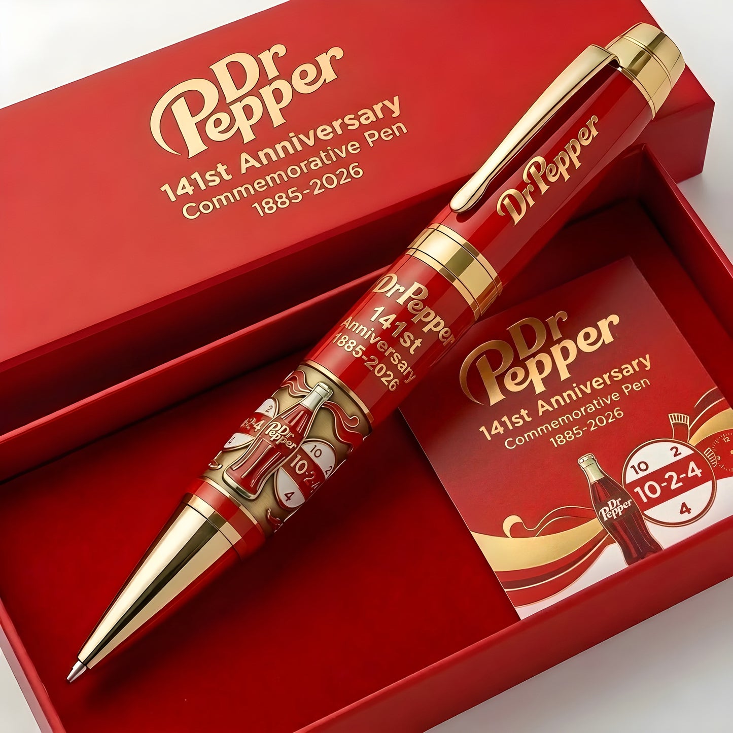 Dr Pepper 141st Anniversary Edition Ballpoint Pen