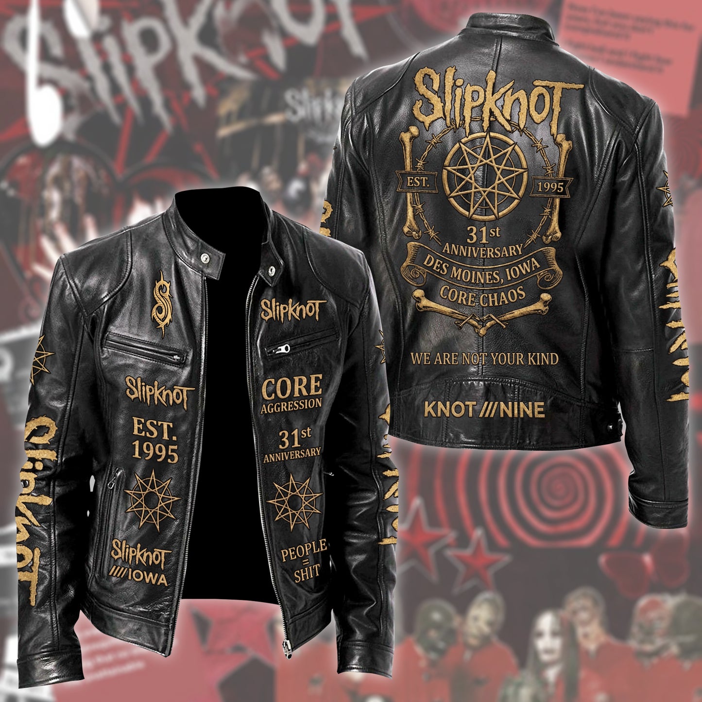 SK 31st Anniversary Collar Leather Jacket (1995-2026)