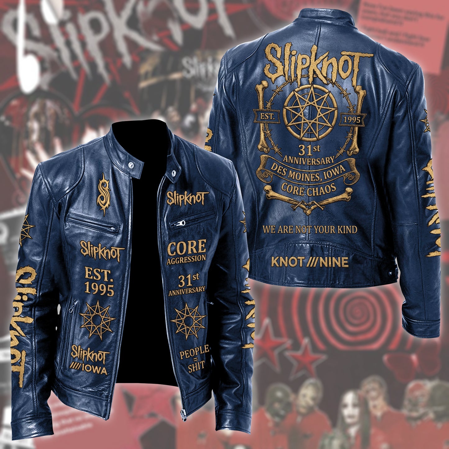 SK 31st Anniversary Collar Leather Jacket (1995-2026)