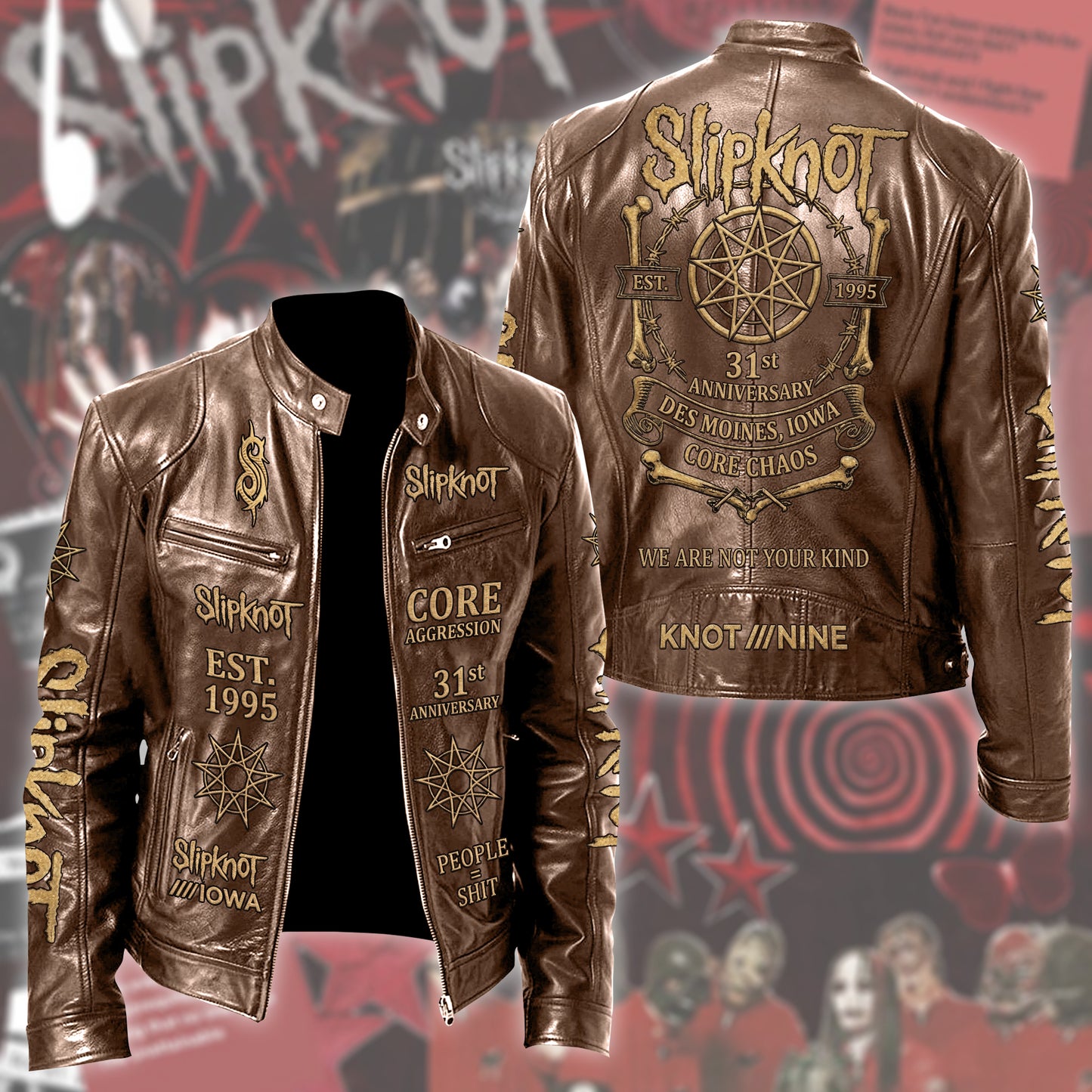 SK 31st Anniversary Collar Leather Jacket (1995-2026)