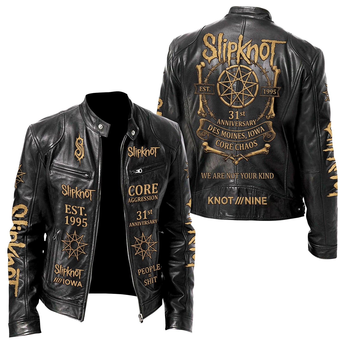 SK 31st Anniversary Collar Leather Jacket (1995-2026)