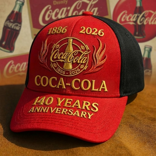 Cola 140 Years Anniversary Cap , Cola Luxury Classic Cap