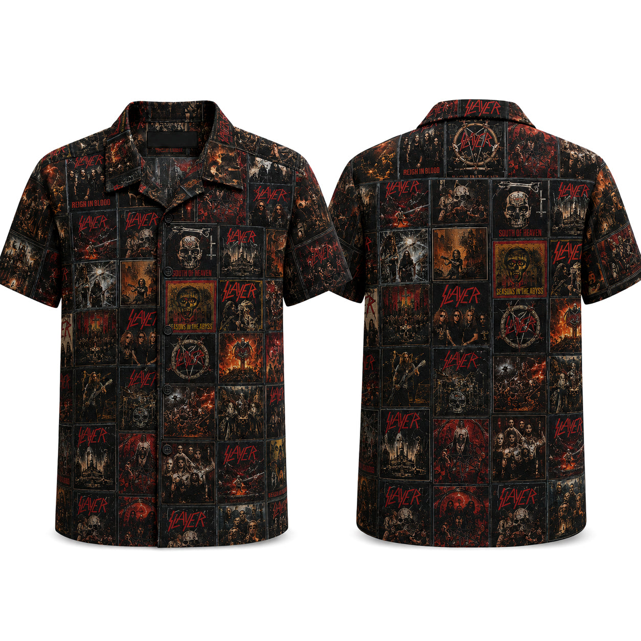 SL Rock Album Cover Hawaii Shirt Beach Short