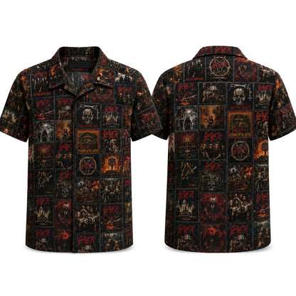SL Rock Album Cover Hawaii Shirt Beach Short