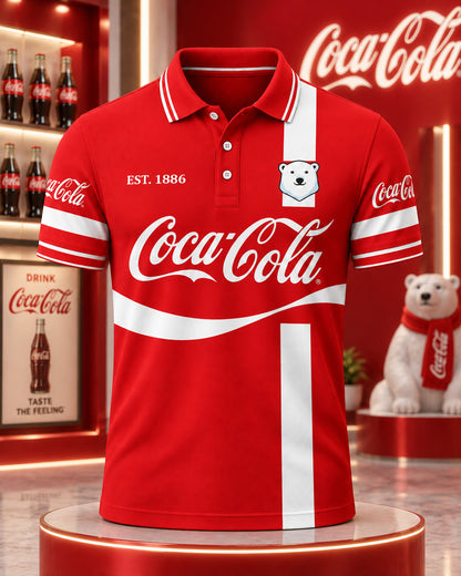 Cola EST. 1886 Polo , Cola Shirt , Cola 2026 Shirt V15