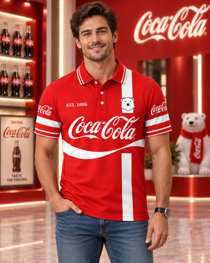 Cola EST. 1886 Polo , Cola Shirt , Cola 2026 Shirt V15