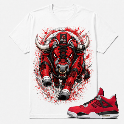 "BULL" Shirt To Match AJ 4 Toro Bravo, AJ 4 Matching Shirt