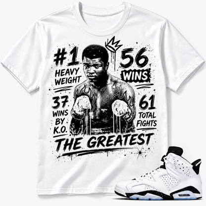 #1 HEAVY WEIGHT Shirt To Match AJ 6 Retro ‘Reverse Oreo’, AJ 6 Matching Shirt