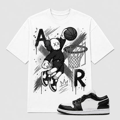 "KWS AIR" Shirt To Match AJ 1 Low Panda, AJ 1 Matching Shirt