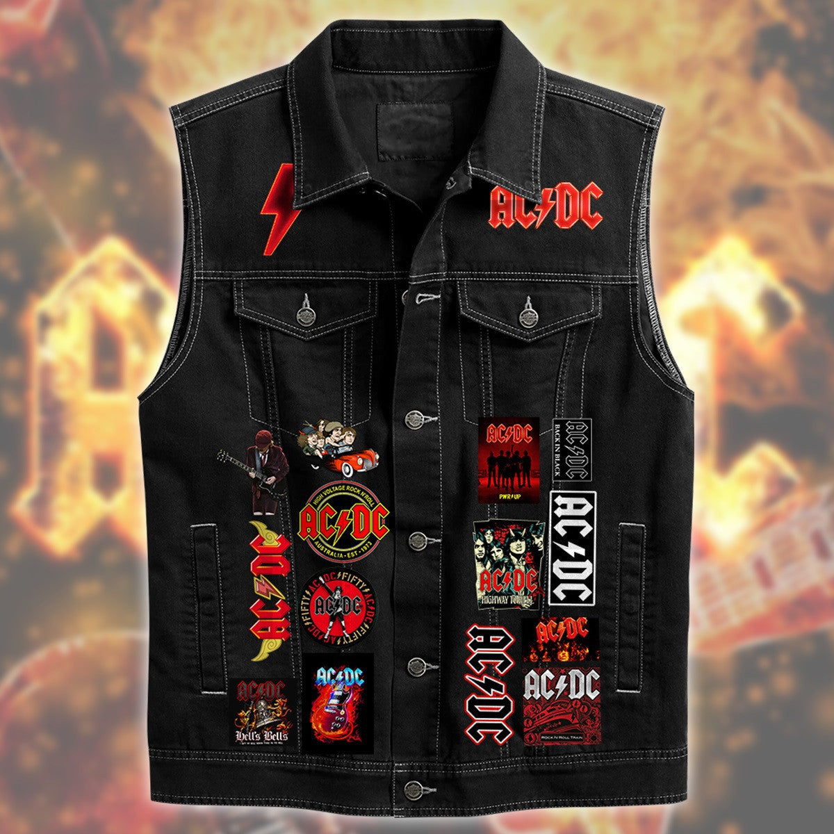 AC Cutoff Denim Jacket Q270501