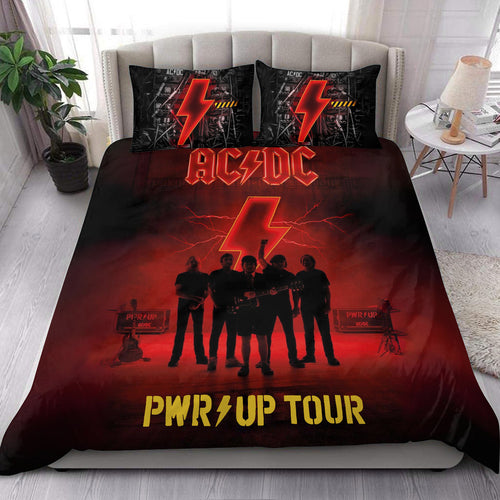 AC Power Up Tour All Over Printed Bedding Set Q310502