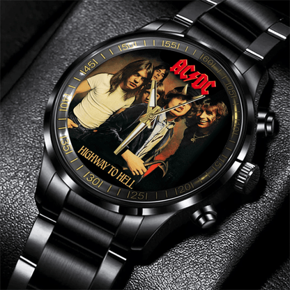 AC Highway To Hell Luxury Stainless Steel Watch Q240307