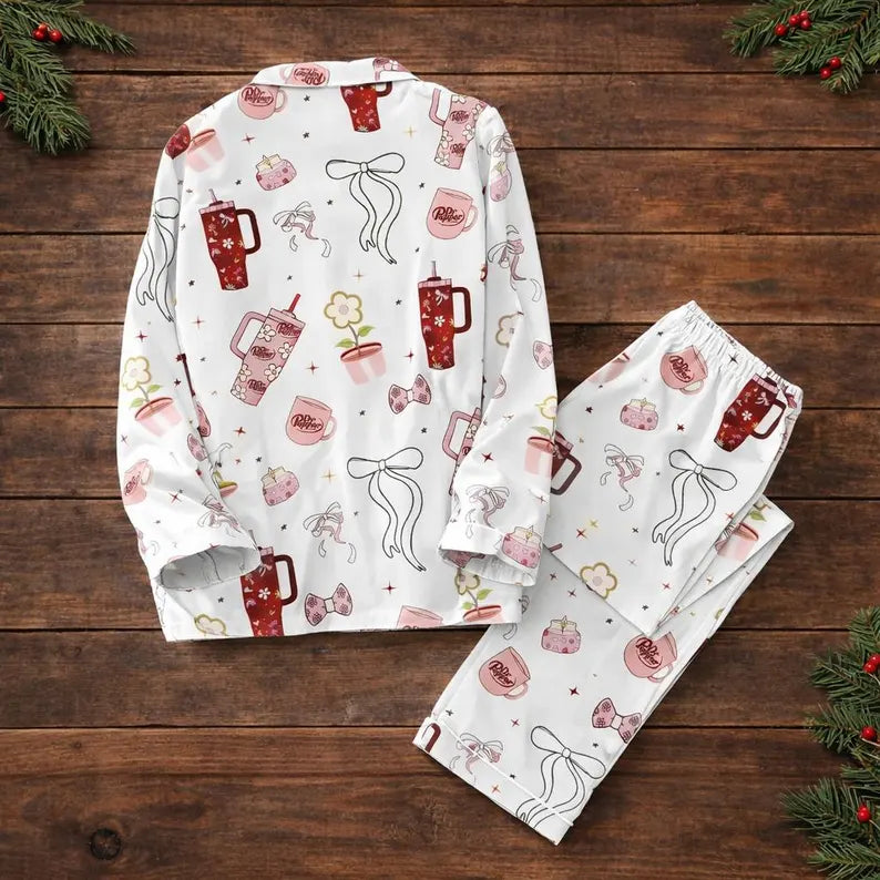 Dr Pepper EST. 1885 Pajamas Set