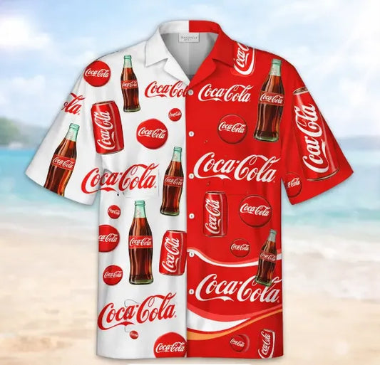 Cola Taste The Feeling Hawaii Shirt Beach Short