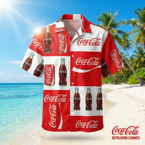 Cola Taste The Feeling Hawaii Shirt Beach Short V3