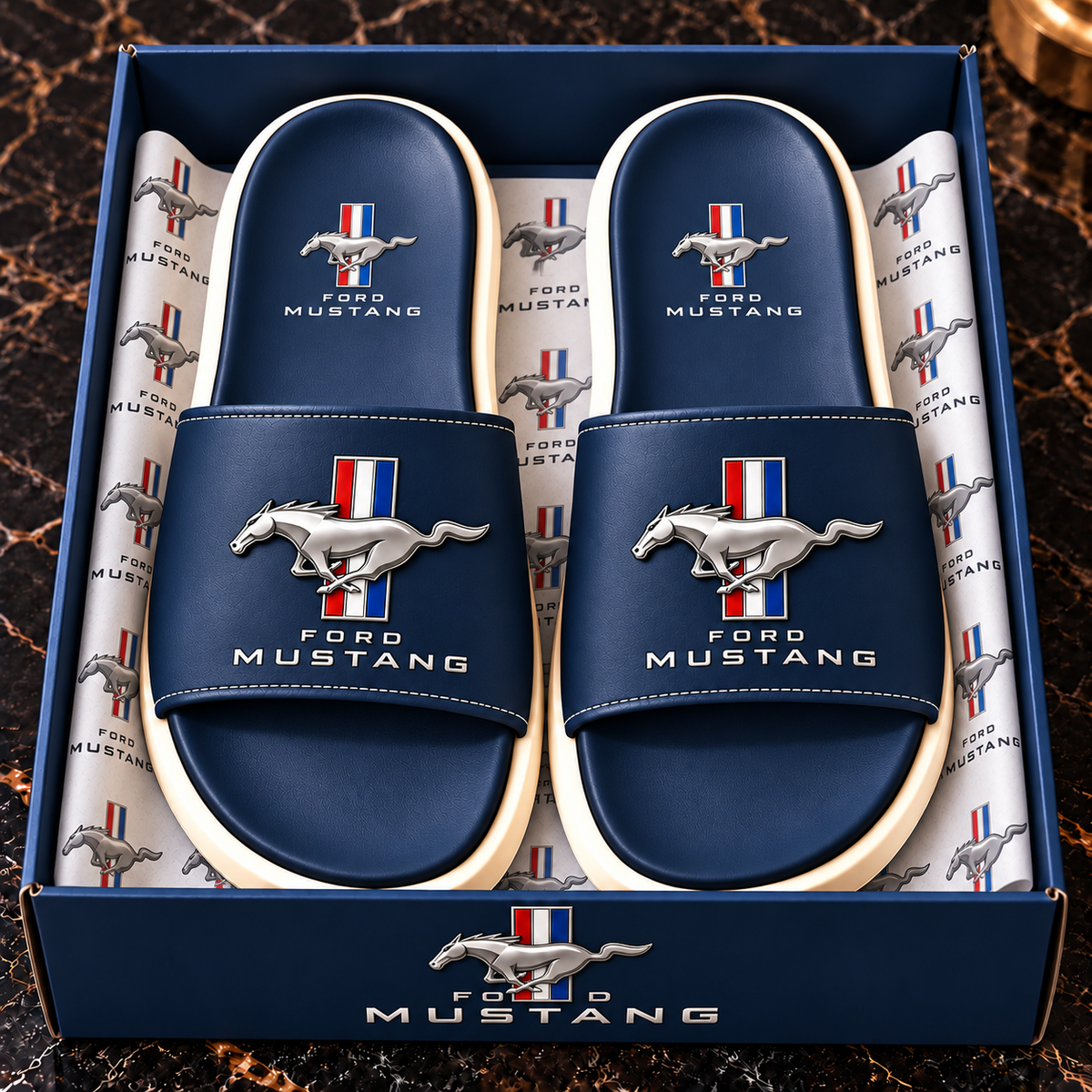 FRD Mustng Custom Leather Sandals