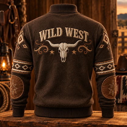 Marlbor Original Wild West Fleece Quarter-Zip Pullover