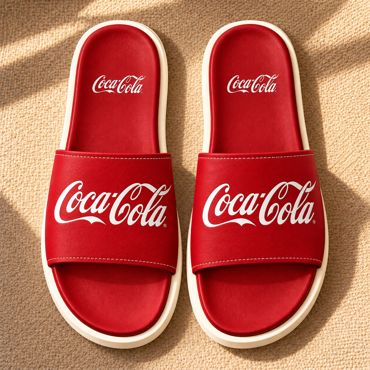 Cola The Real Thing Custom Leather Sandals V4