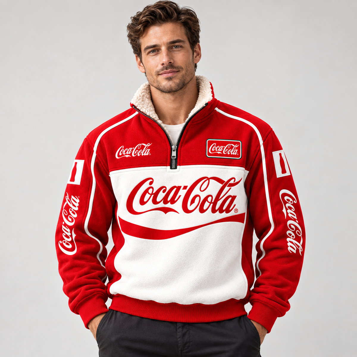Cola Classic Fleece Quarter-Zip Pullover