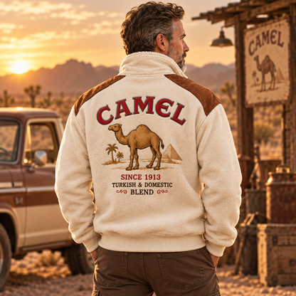 Camel Since 1913 Fleece Quarter-Zip Pullover