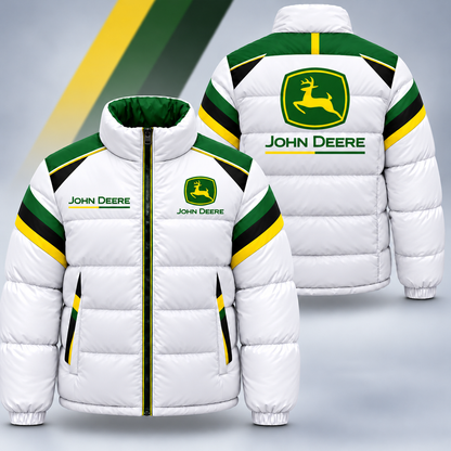 J.Deere Tractor Puffer Jacket , J.Deere Windproof Puffer Jacket