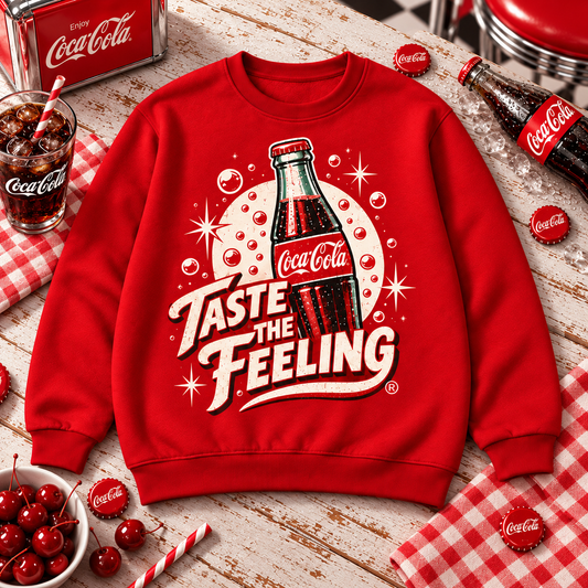 Cola Taste The Feeling Unisex Sweatshirt And Sweatpant Set