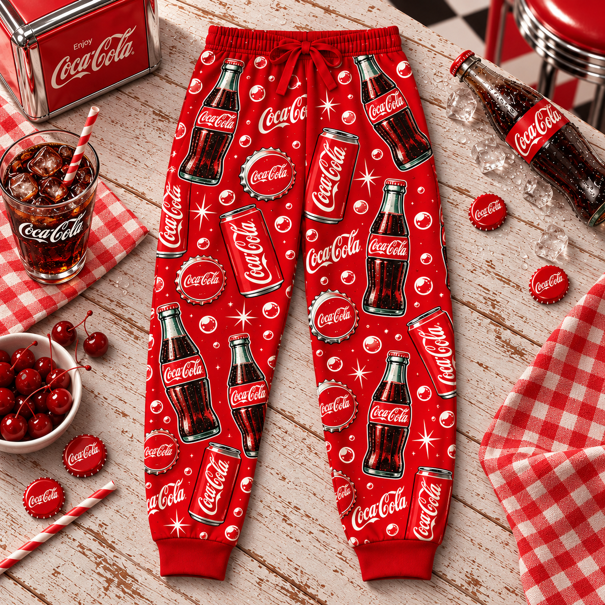 Cola Taste The Feeling Unisex Sweatshirt And Sweatpant Set