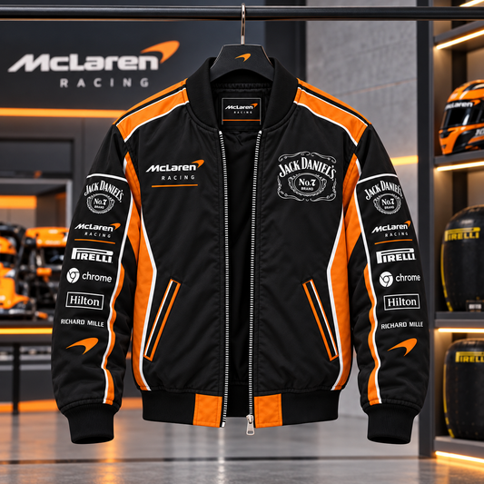 Jack Dani X MCLR Racing Bomber Jacket