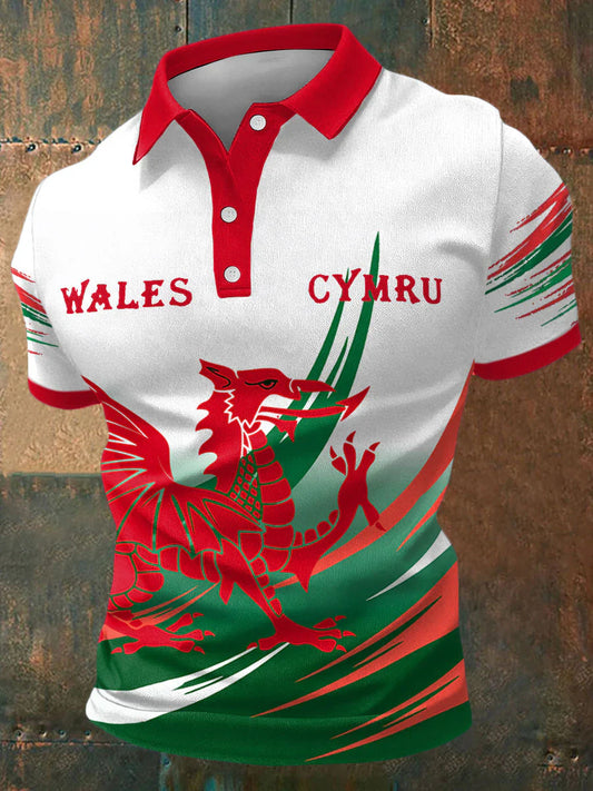 Wales Rugby Polo , Wales Shirt , Wales 2026 Shirt