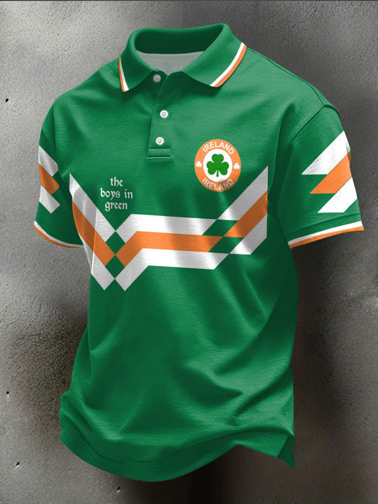 Ireland Rugby Polo V2 , Ireland Six Nations Championship Shirt , Ireland 2026 Shirt