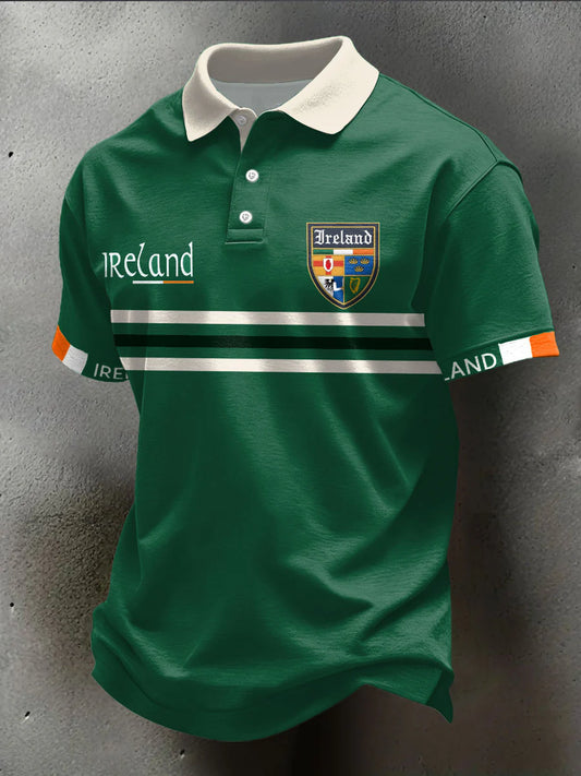 Ireland Rugby Polo V3 , Ireland Six Nations Championship Shirt , Ireland 2026 Shirt